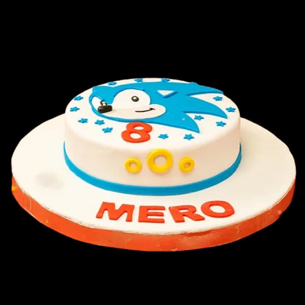 Sonic Birthday Cake