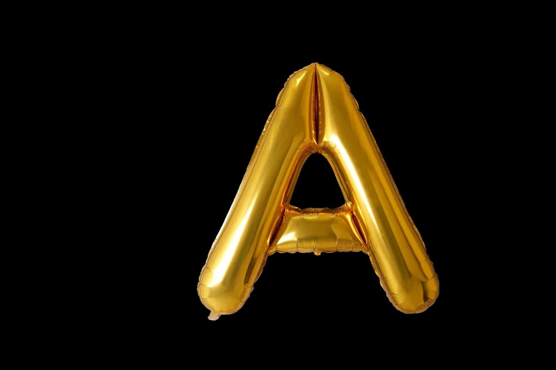 32-Inch Helium Letter Balloon
