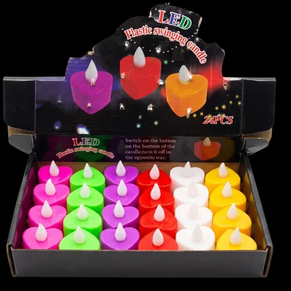 Electronic Heart Candle
